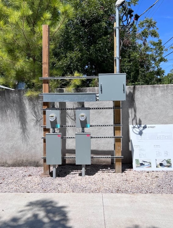 Outdoor electrical installation