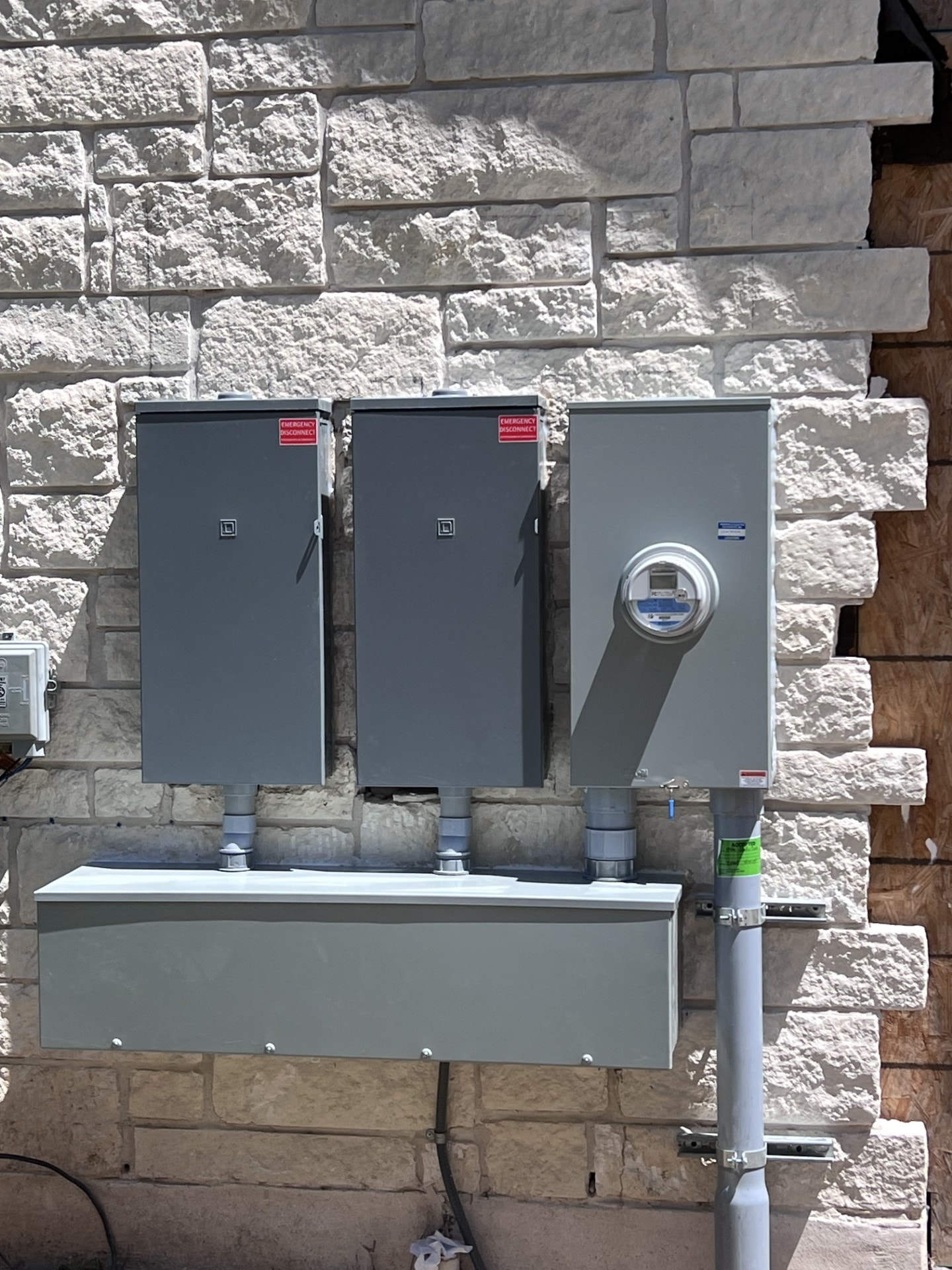 Electrical panel upgrade project