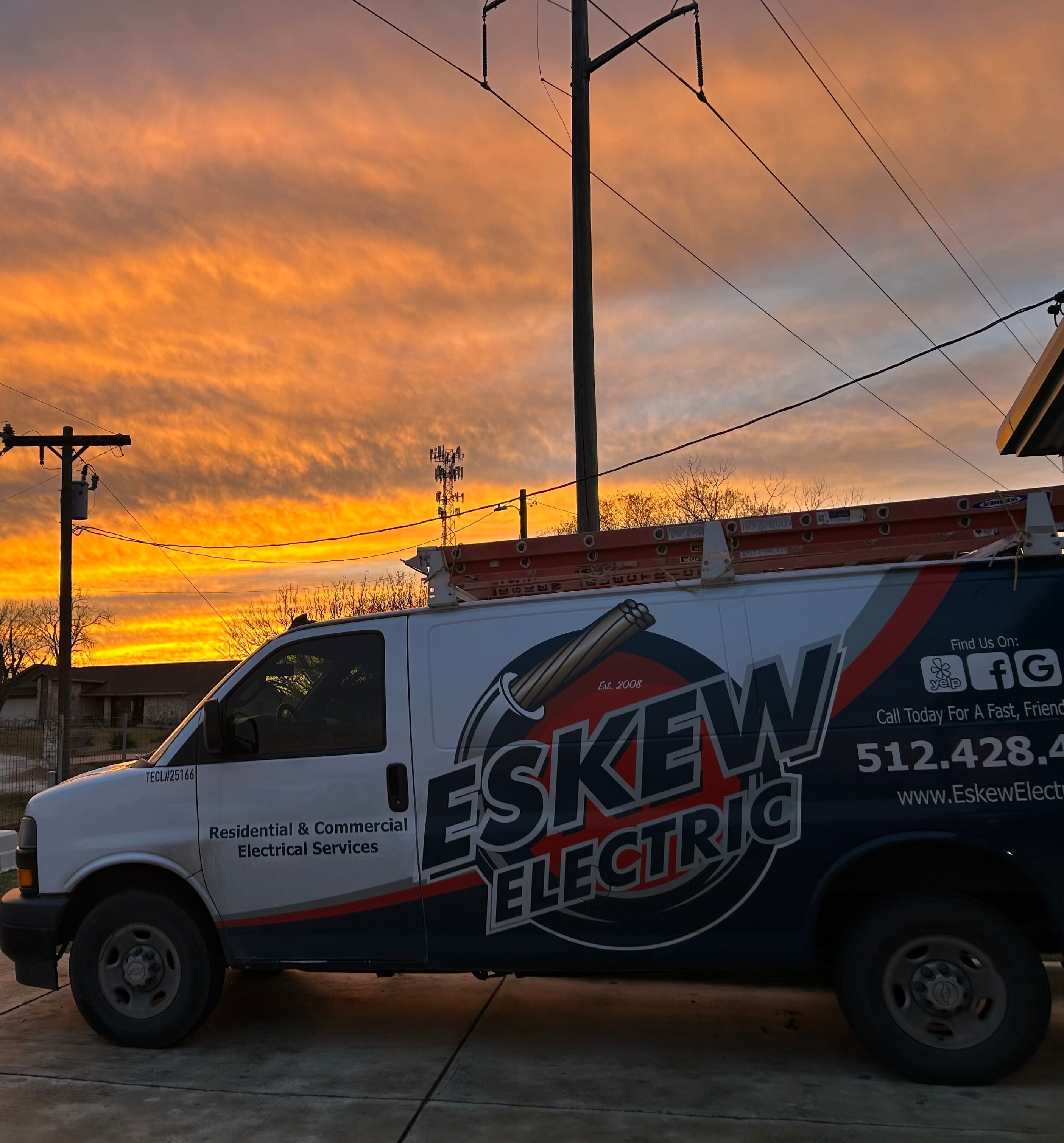 Eskew Electric service van